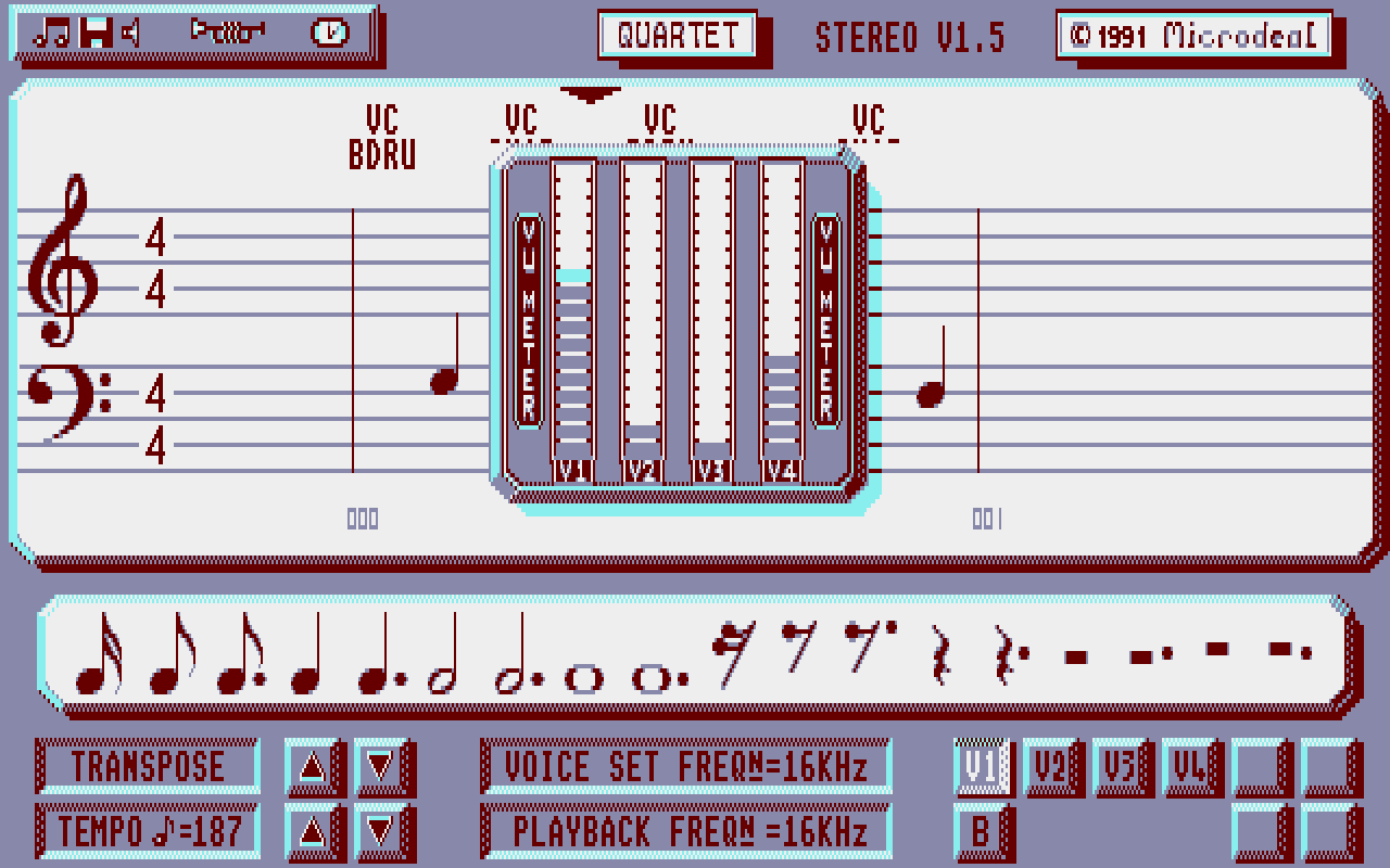 Quartet Songs — screenshot 1